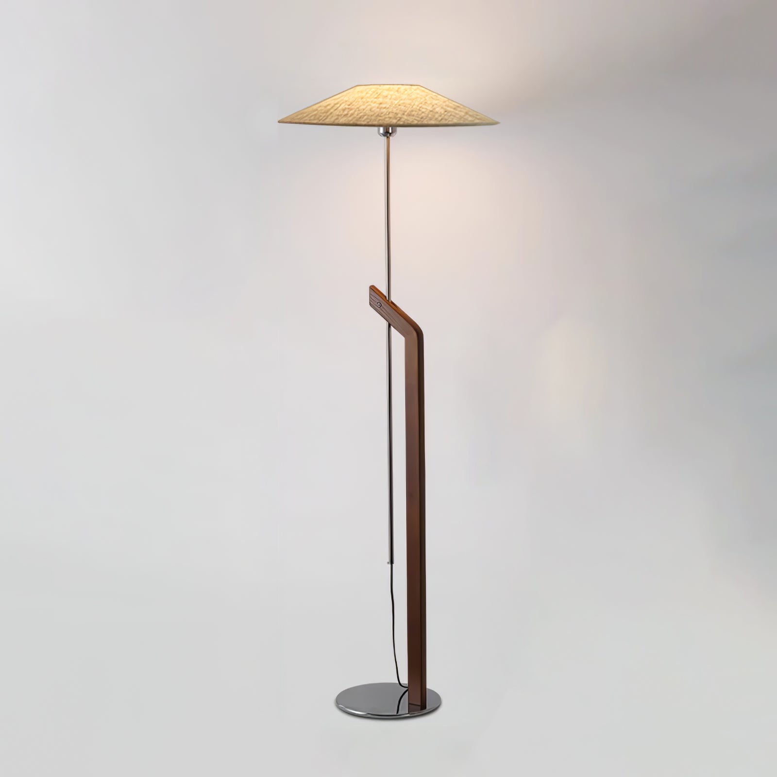 Luma Modern Umbrella Floor Lamp-Neutral Decor