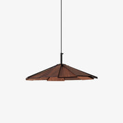 Woodura Umbrella Wooden Pendant Light-Neutral Decor