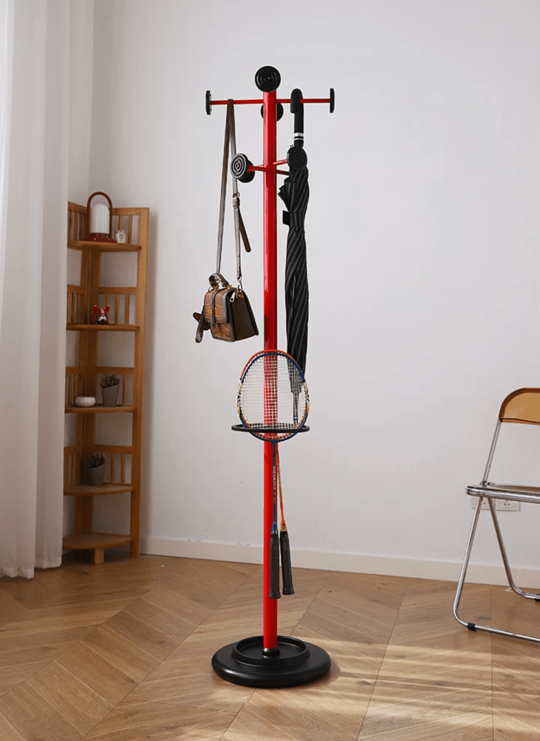 Umbrella Stand Coat Rack-Neutral Decor