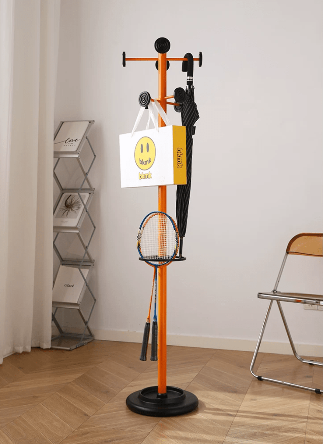Umbrella Stand Coat Rack-Neutral Decor