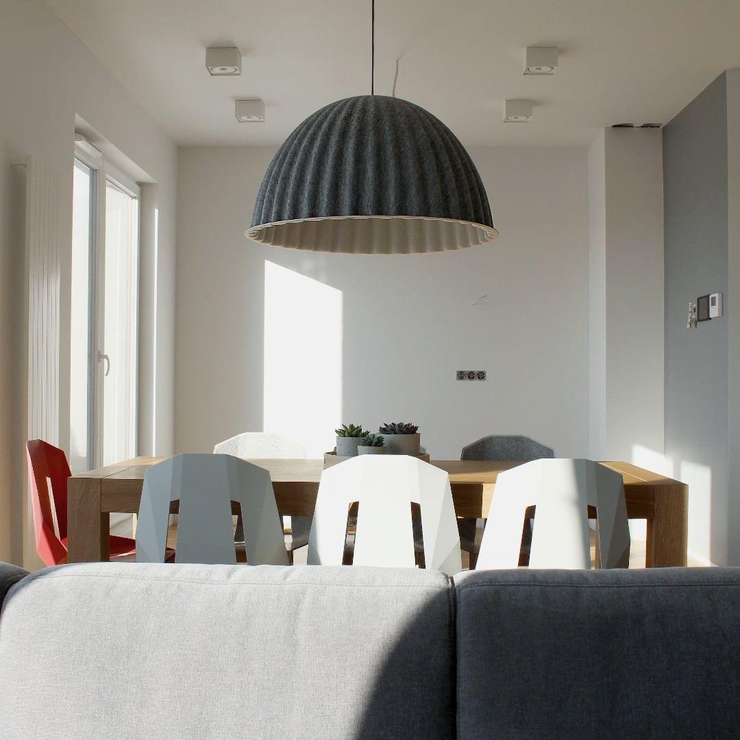 Dinora Felt Classic Pendant Light-Neutral Decor
