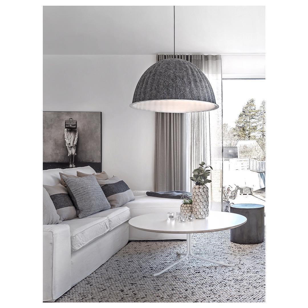 Dinora Felt Classic Pendant Light-Neutral Decor