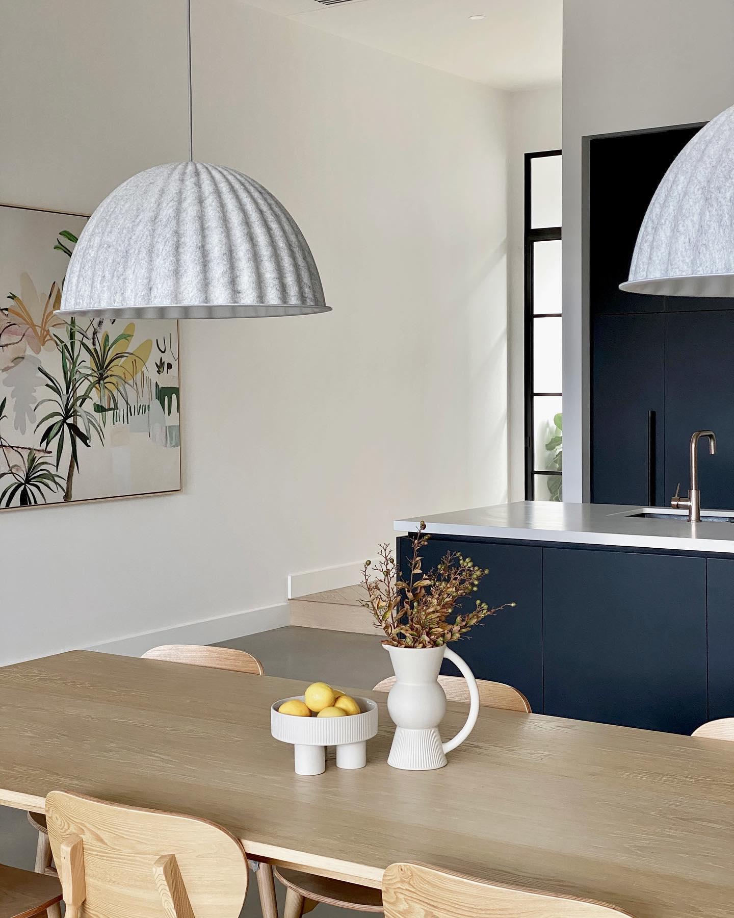 Dinora Felt Classic Pendant Light-Neutral Decor