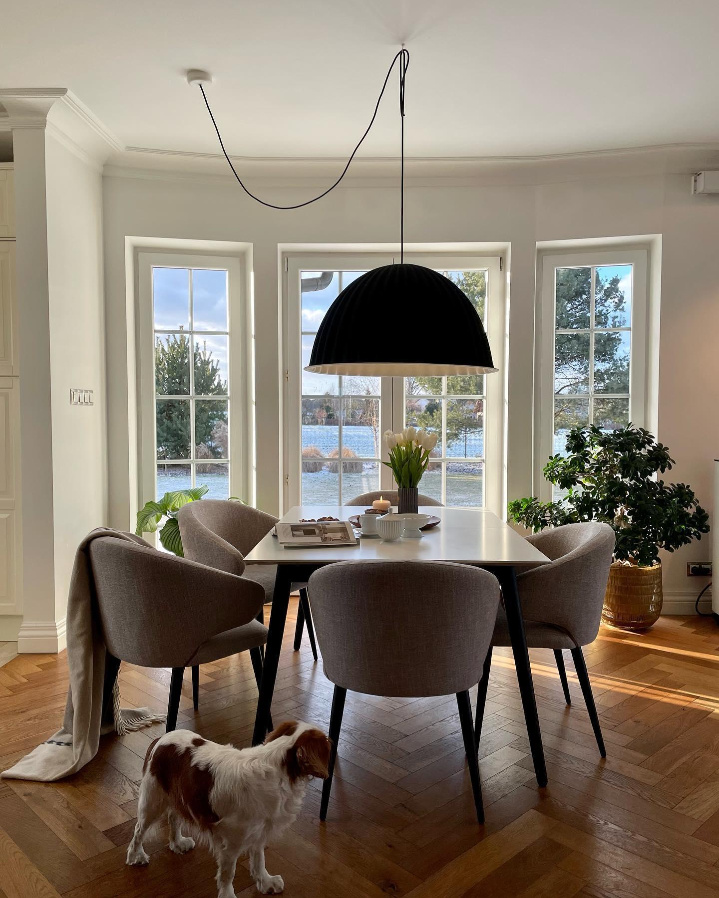 Dinora Felt Classic Pendant Light-Neutral Decor