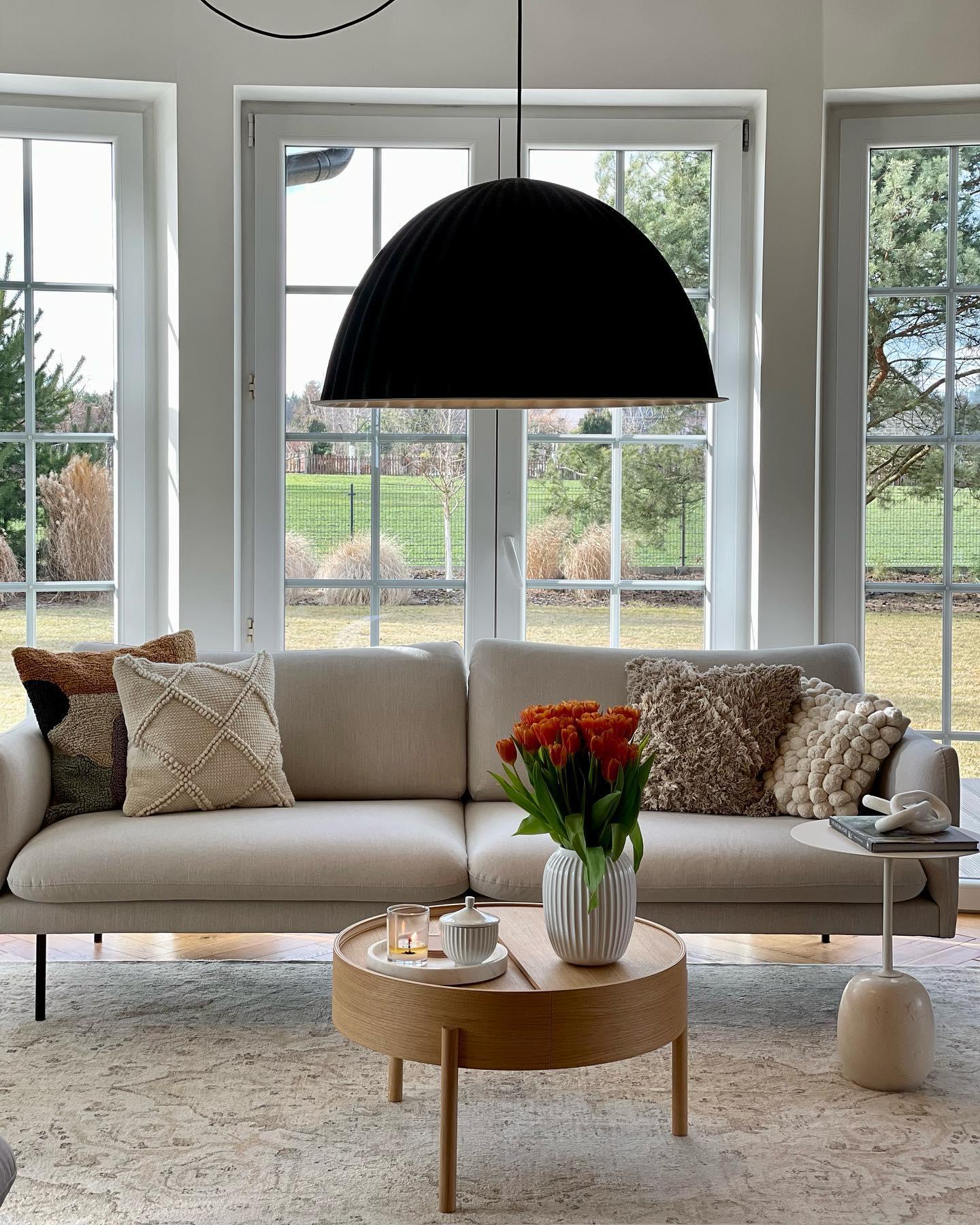 Dinora Felt Classic Pendant Light-Neutral Decor