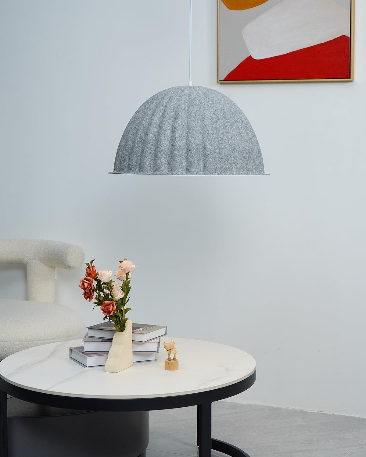 Dinora Felt Classic Pendant Light-Neutral Decor