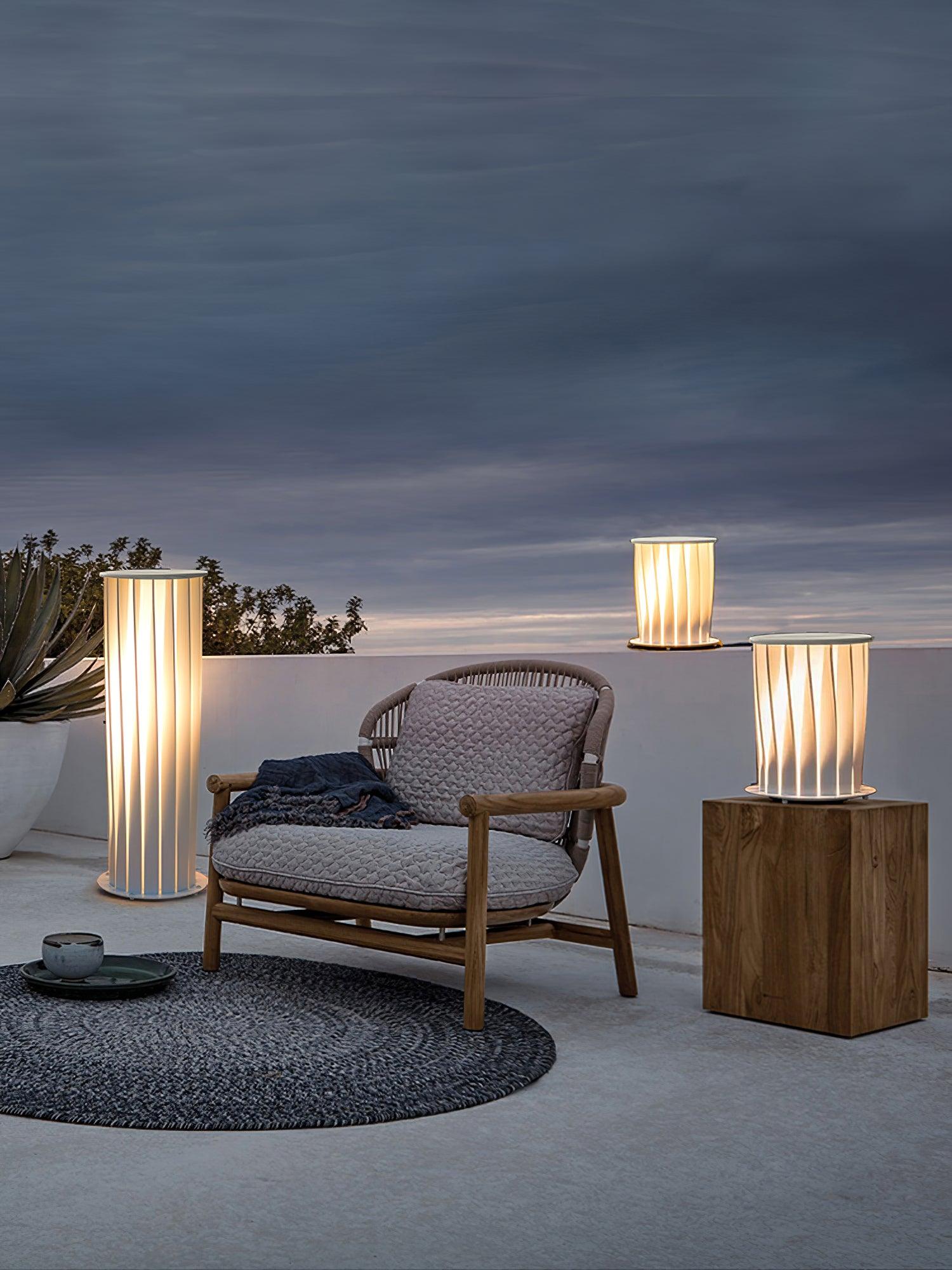 Nrasen Acrylic Outdoor Light-Neutral Decor