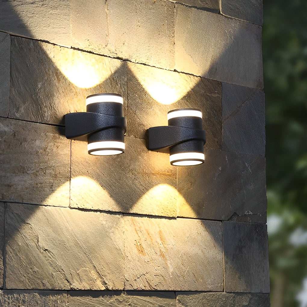 Wiona Round LED Outdoor Wall Washer Lights