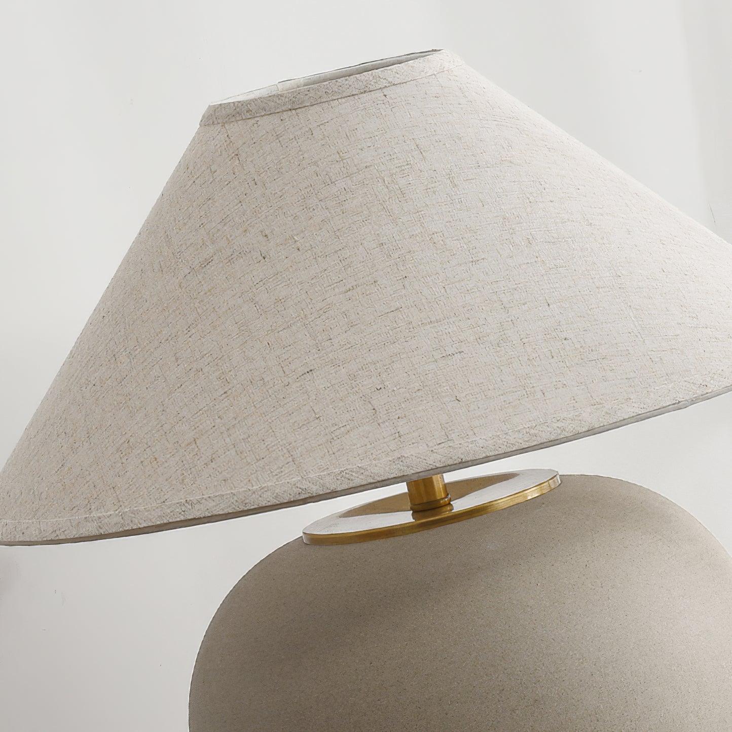 Etalis Ceramic Table Lamp-Neutral Decor