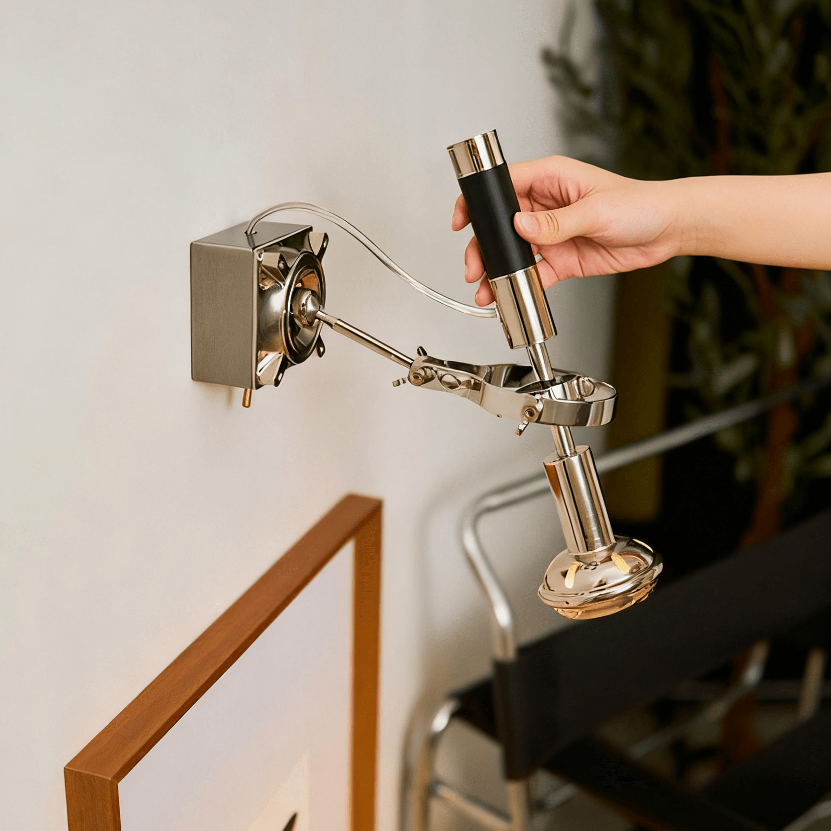 Gemn Edge Wall Lamp-Neutral Decor