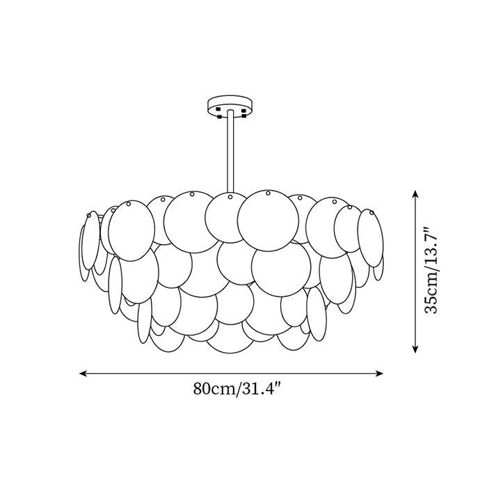 Sheel Chandelier