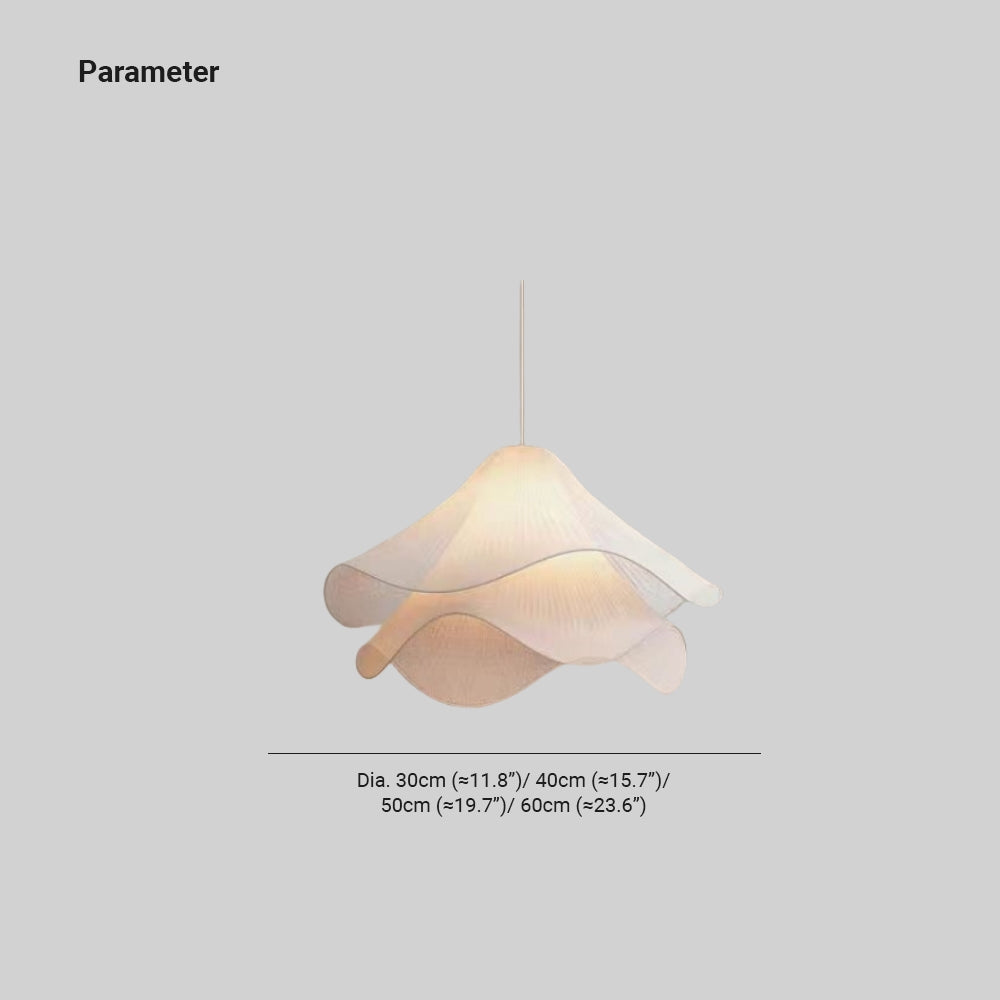 Revn Modern Art Deco Bloom Flower Pendant Light - Neutral Decor