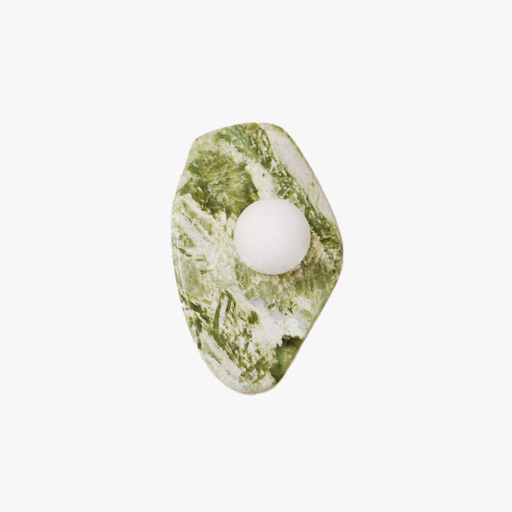 Fyln Green Marble Organic Wall Lamp - Neutralighting