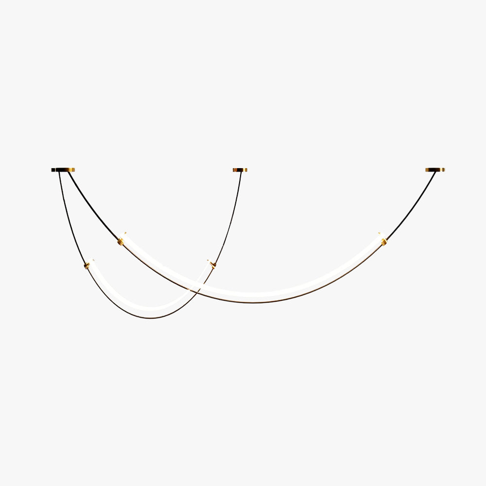 Zephira Curved LED Pendant Light