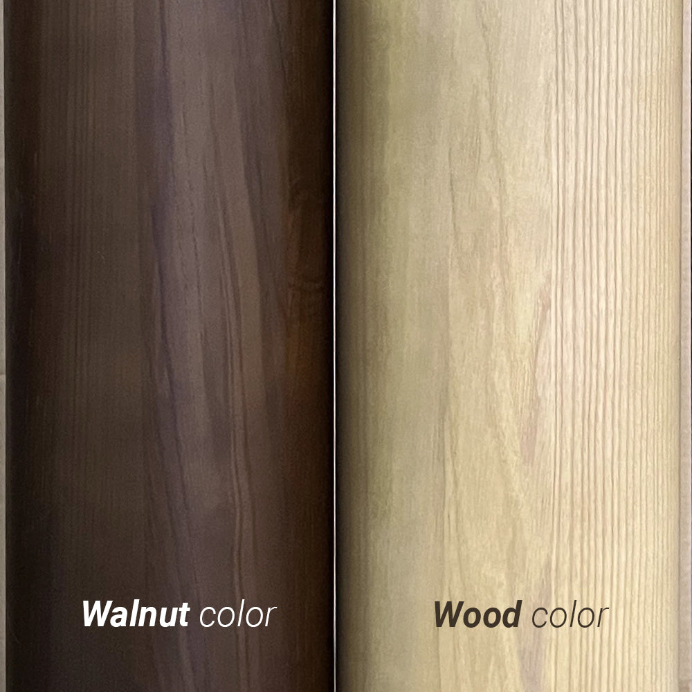 Vero Timber Column Floor Lamp-Neutral Decor