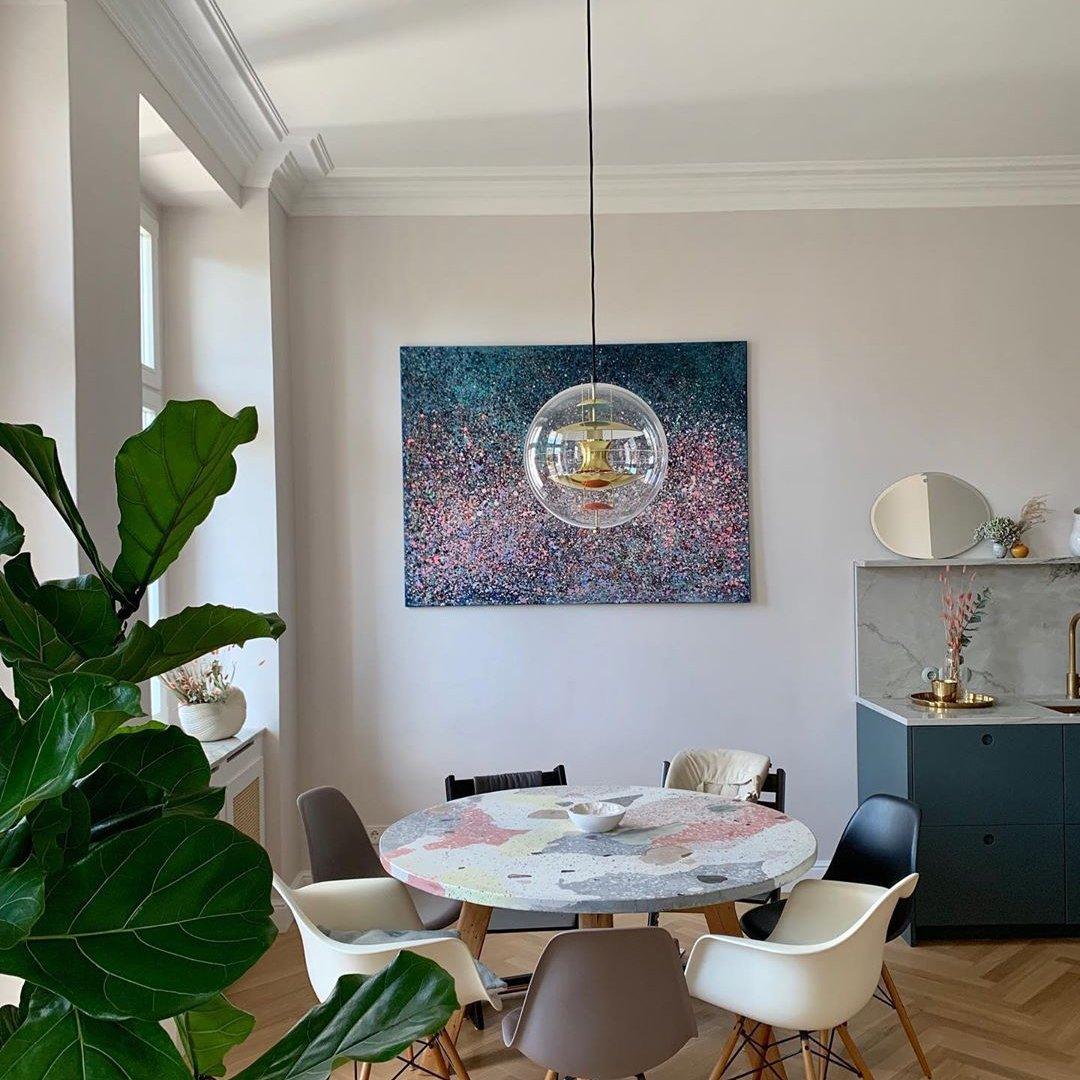 Gyan Futuristic Pendant Lamp-Neutral Decor