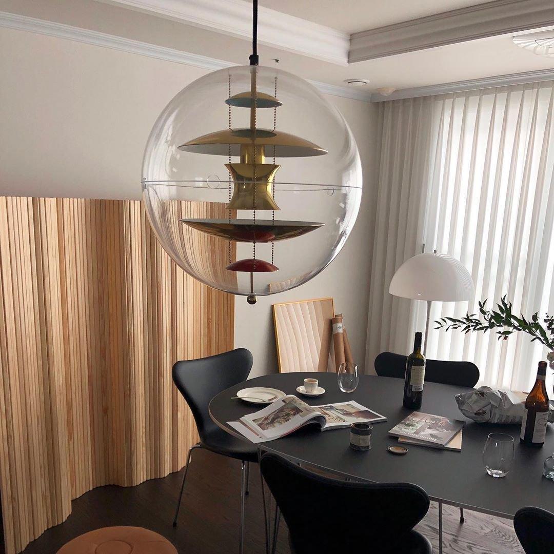 Gyan Futuristic Pendant Lamp-Neutral Decor