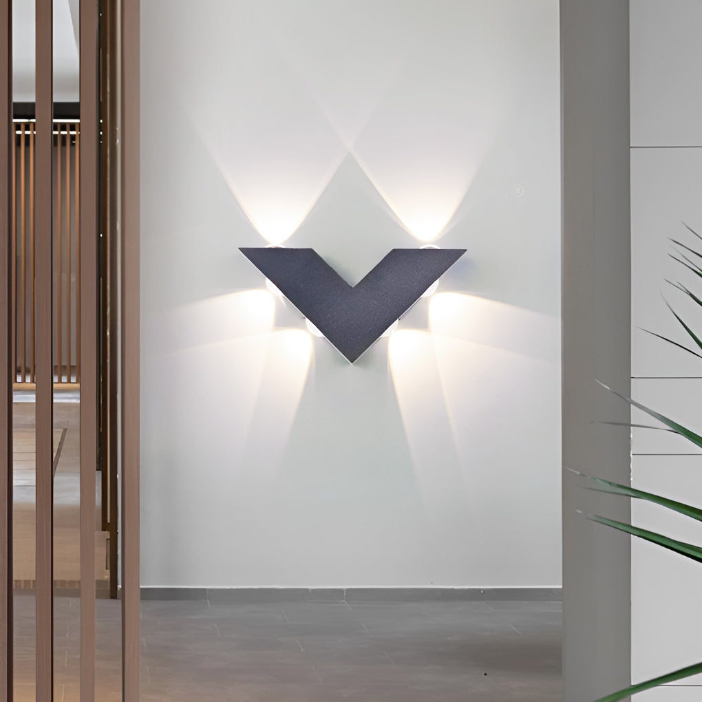 Seeds V-shaped Modern Outdoor Wall Washer Light