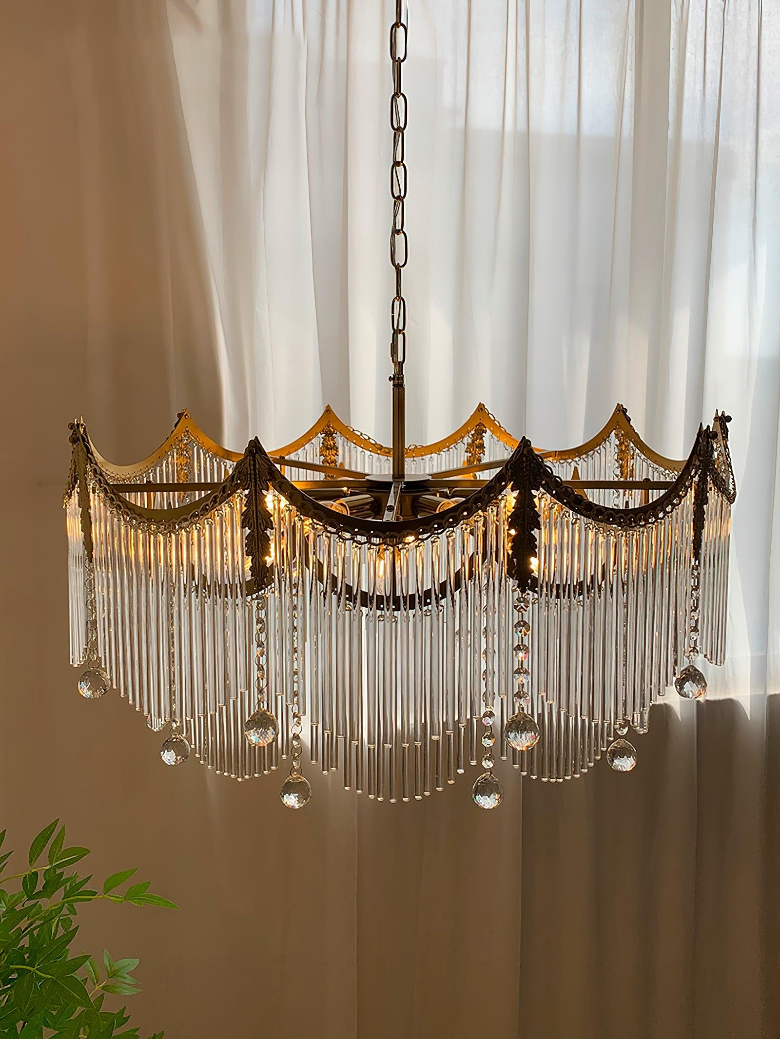 Roam Chandelier Dangling Pieces-Neutral Decor
