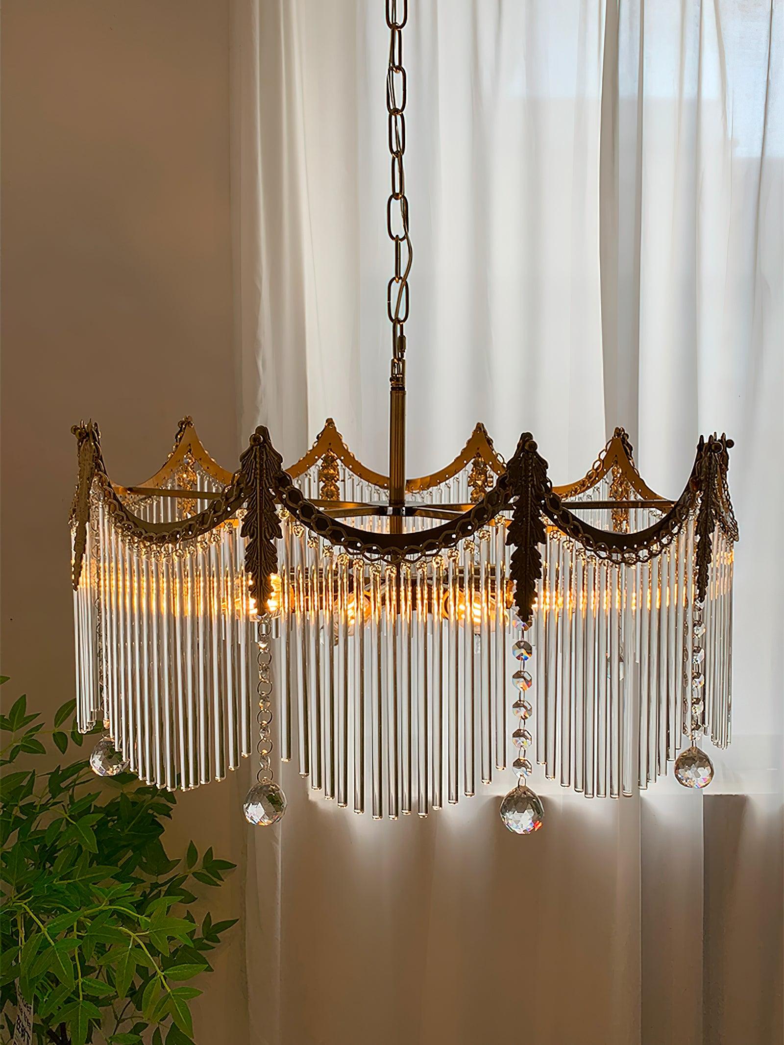 Roam Chandelier Dangling Pieces-Neutral Decor