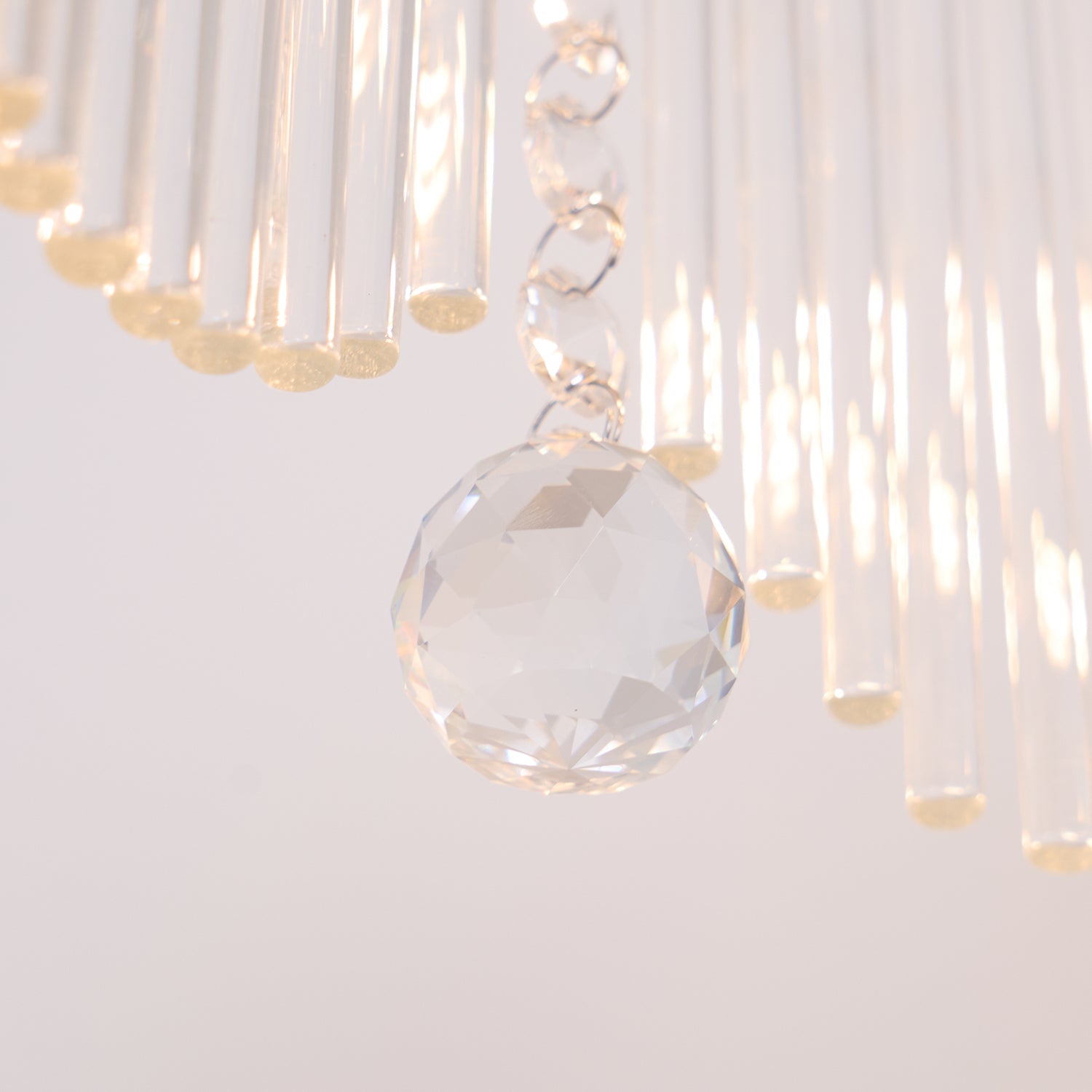 Roam Chandelier Dangling Pieces-Neutral Decor