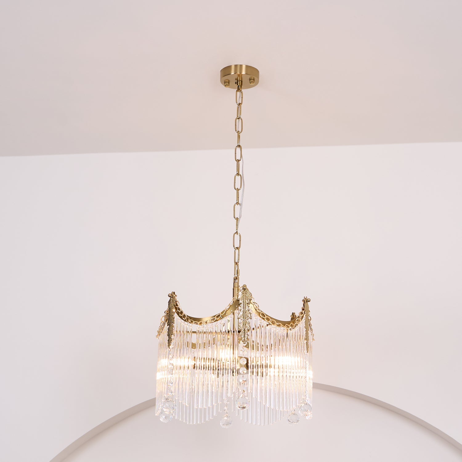 Roam Chandelier Dangling Pieces-Neutral Decor