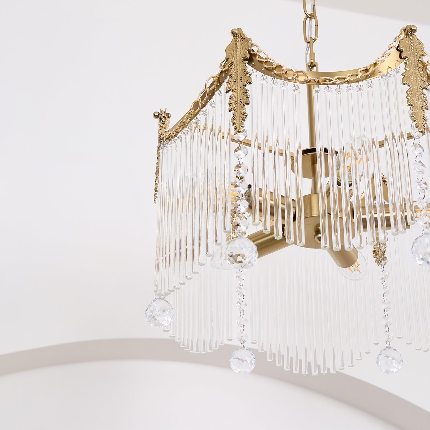 Roam Chandelier Dangling Pieces-Neutral Decor