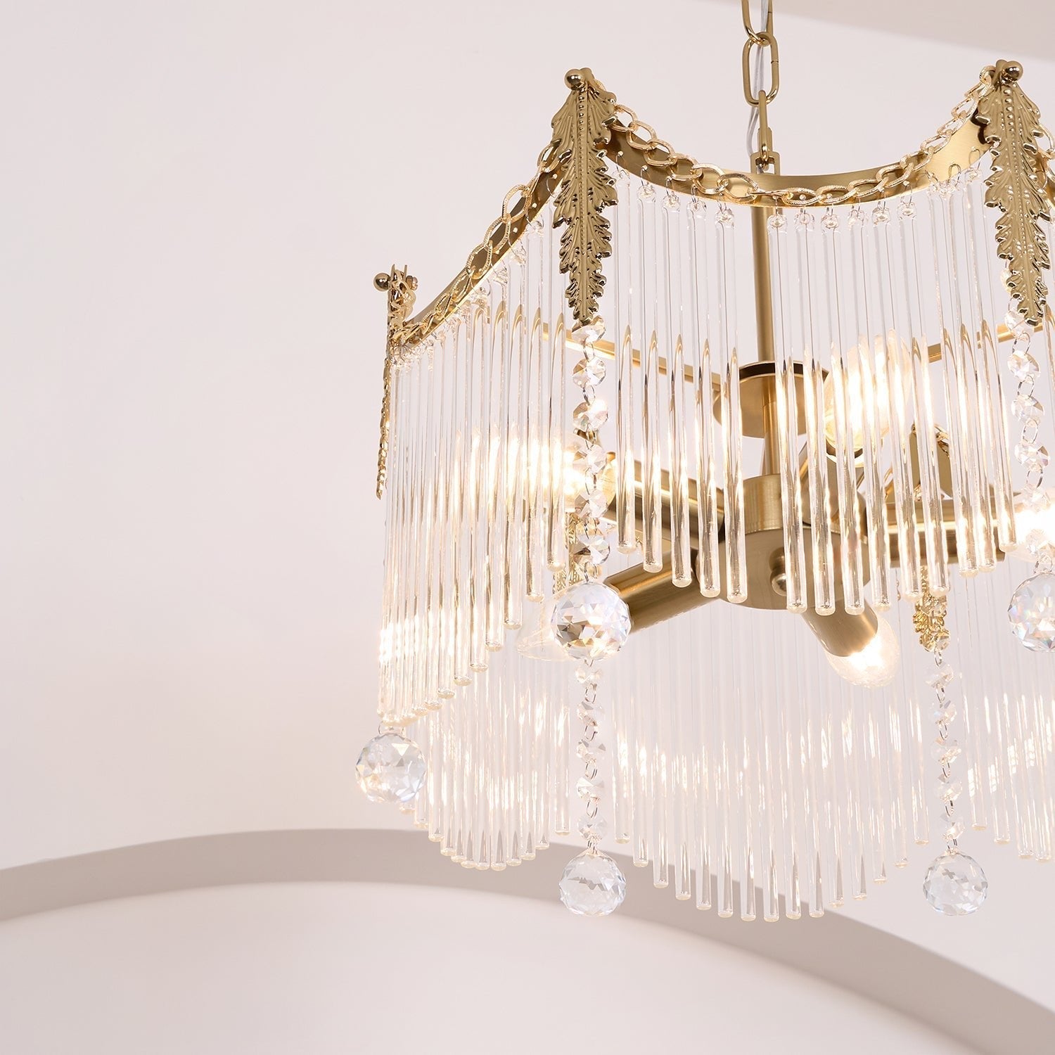 Roam Chandelier Dangling Pieces-Neutral Decor