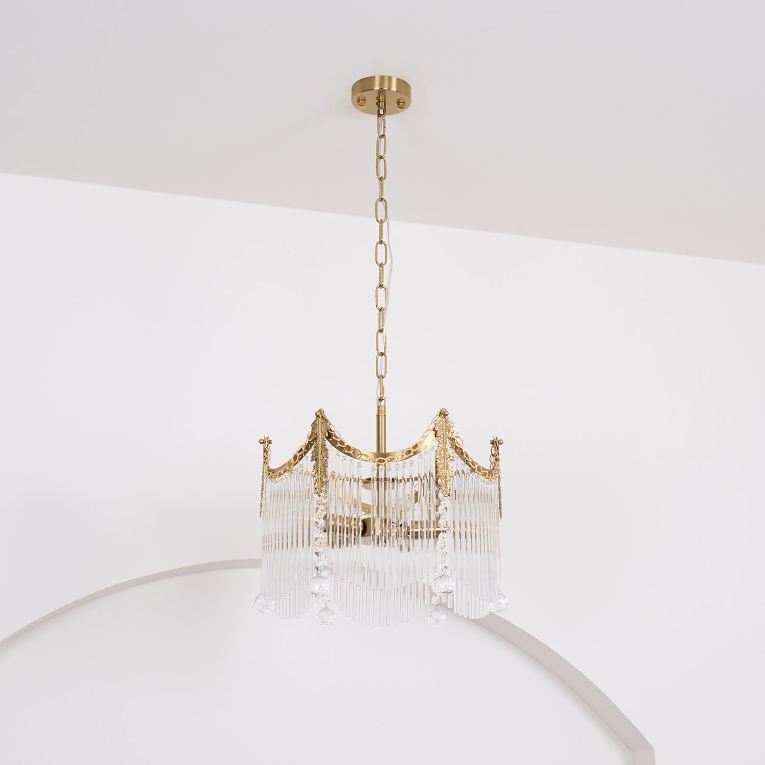 Roam Chandelier Dangling Pieces-Neutral Decor