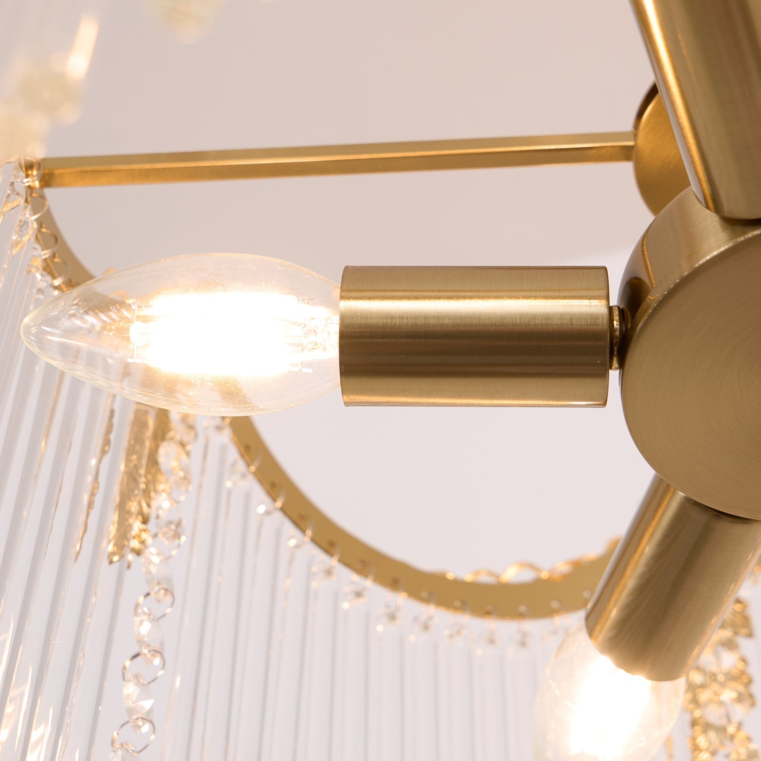 Roam Chandelier Dangling Pieces-Neutral Decor
