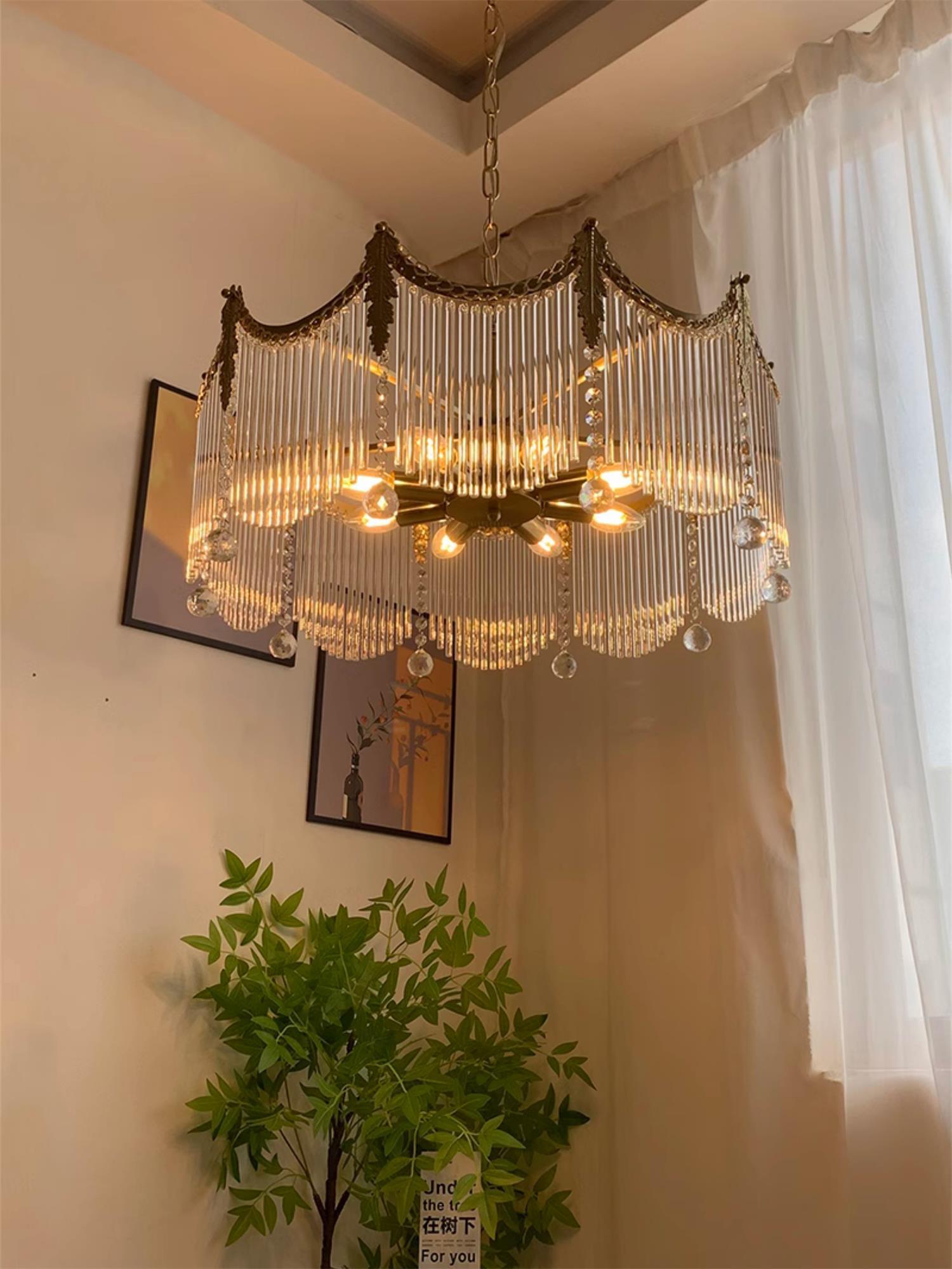 Roam Chandelier Dangling Pieces-Neutral Decor