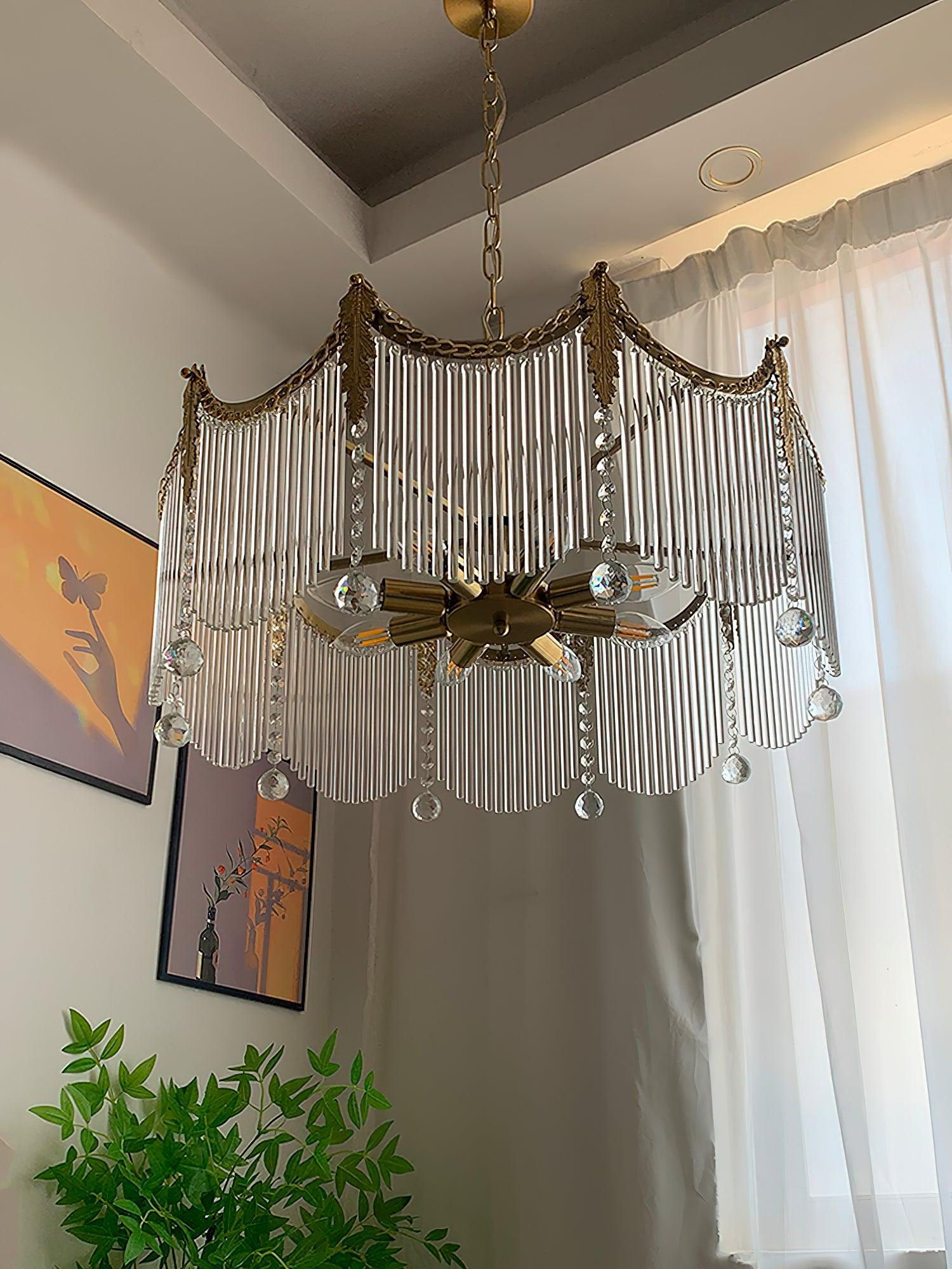 Roam Chandelier Dangling Pieces-Neutral Decor