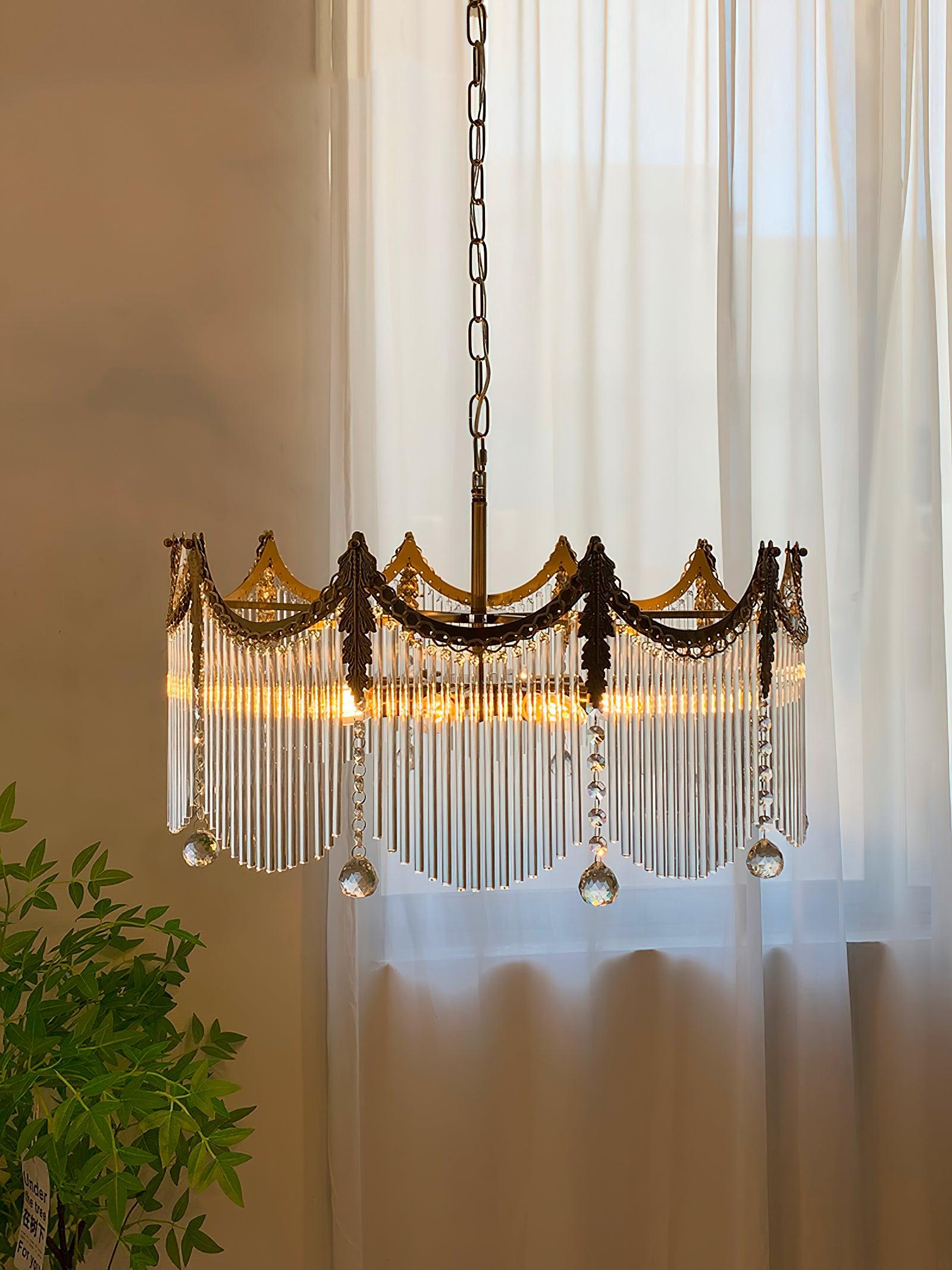 Roam Chandelier Dangling Pieces-Neutral Decor