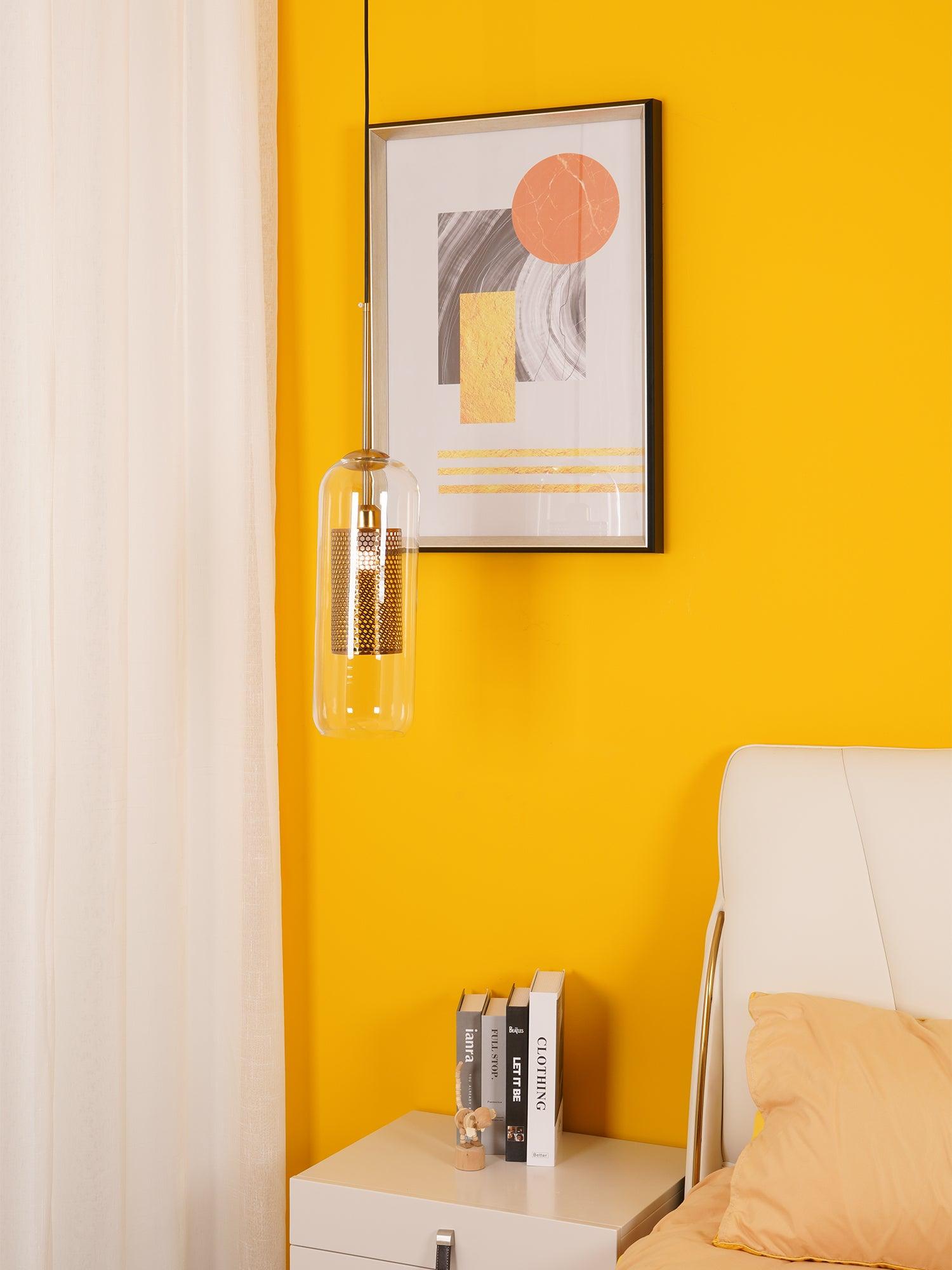 Sypharil Minimalist Glass Pendant Light-Neutral Decor
