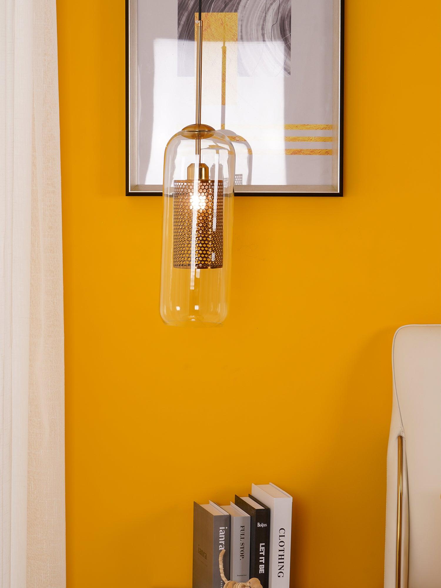 Sypharil Minimalist Glass Pendant Light-Neutral Decor