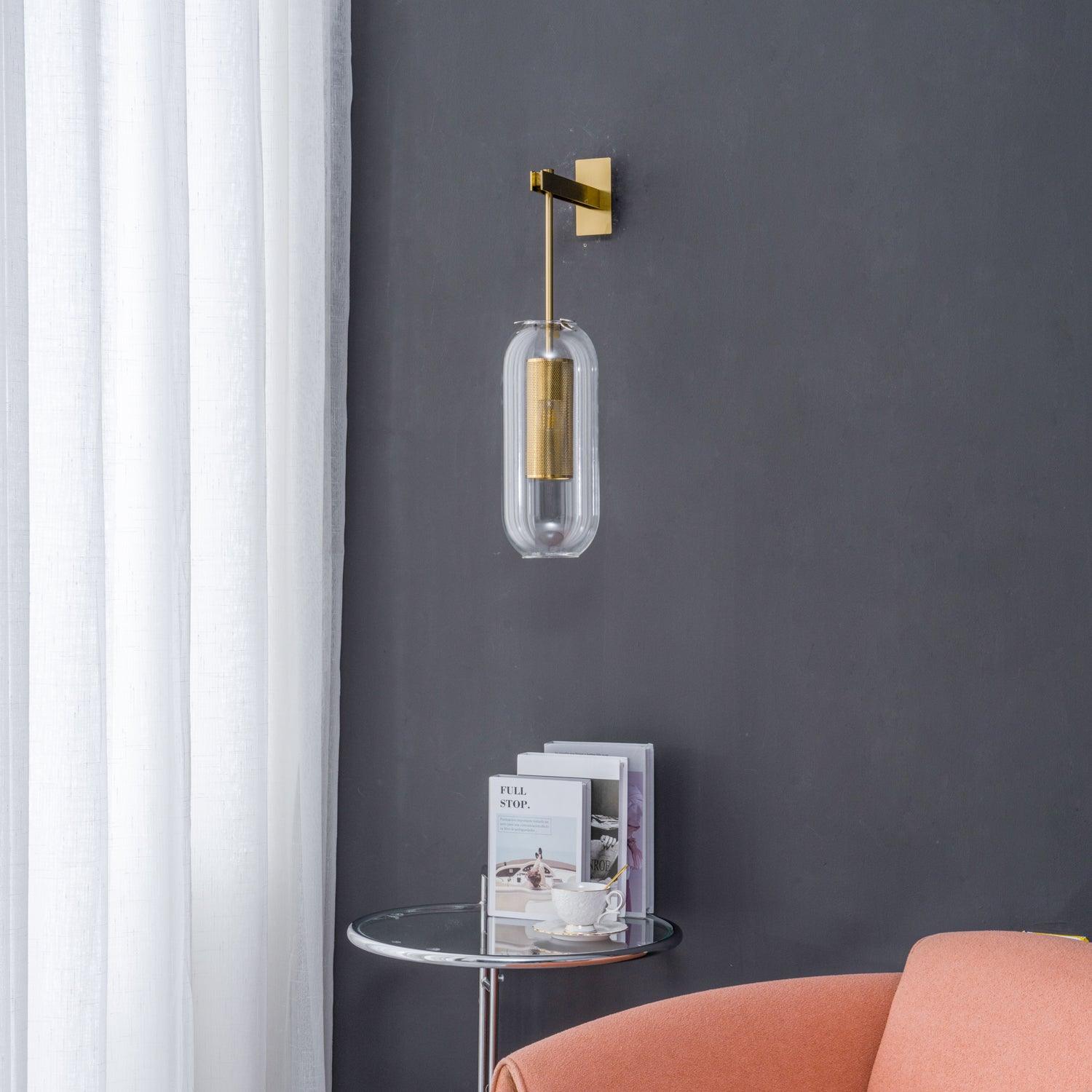 Kalem Premium Nordic Art Glass Wall Lamp-Neutral Decor