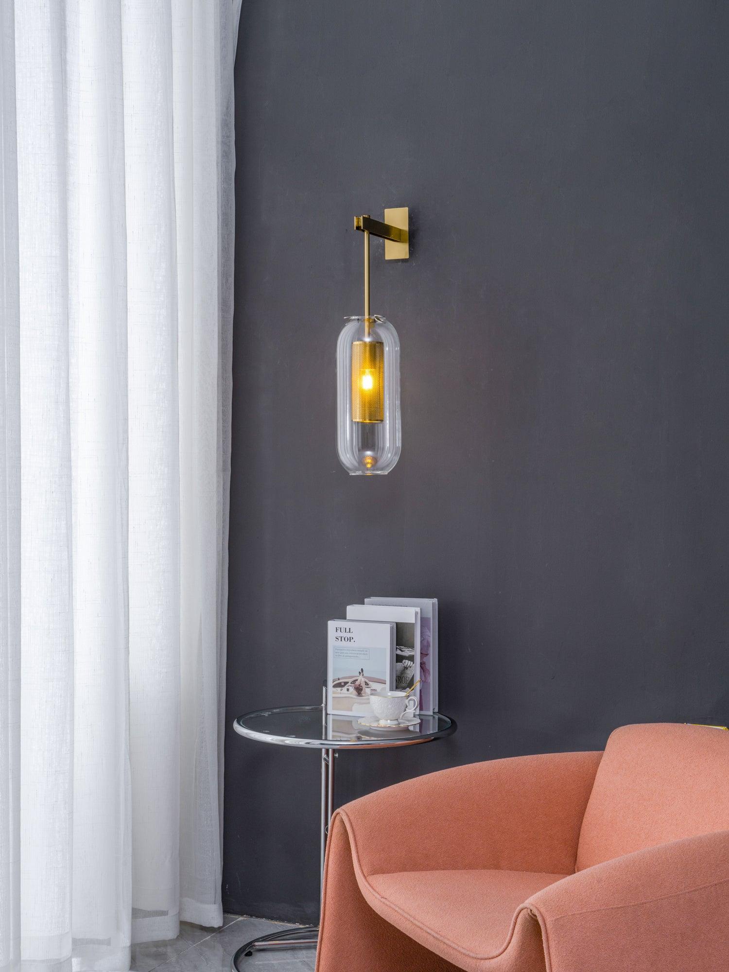 Kalem Premium Nordic Art Glass Wall Lamp-Neutral Decor