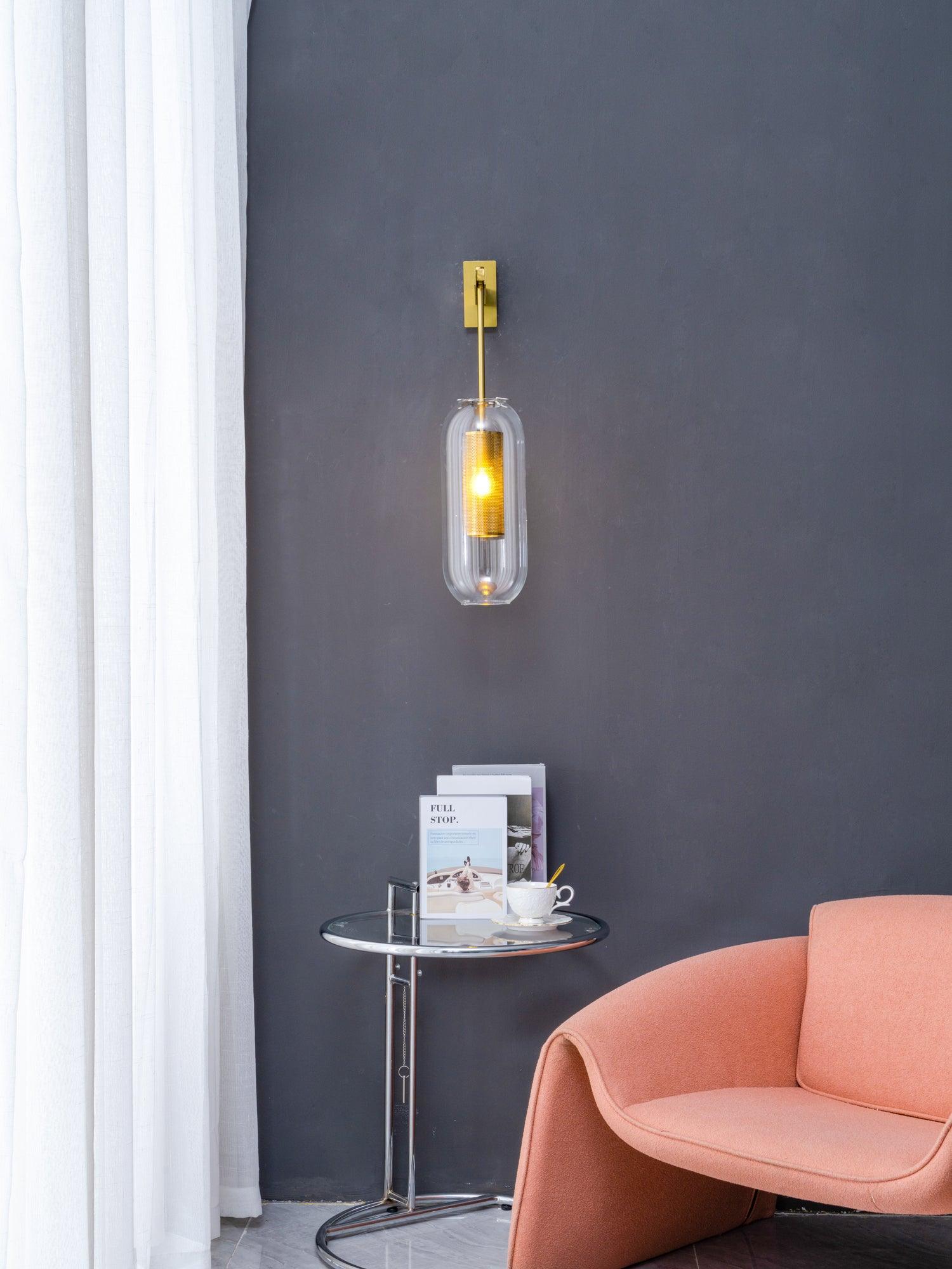 Kalem Premium Nordic Art Glass Wall Lamp-Neutral Decor