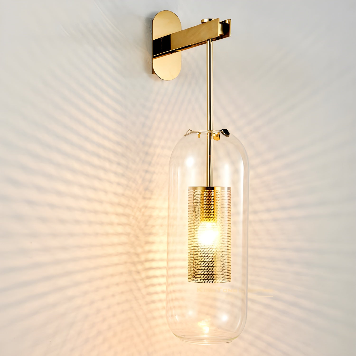 Kalem Premium Nordic Art Glass Wall Lamp-Neutral Decor
