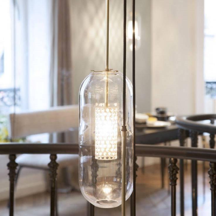 Sypharil Minimalist Glass Pendant Light-Neutral Decor