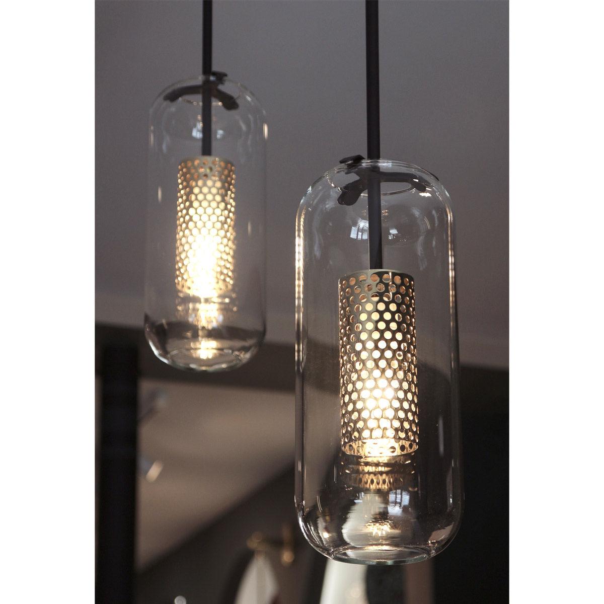 Sypharil Minimalist Glass Pendant Light-Neutral Decor