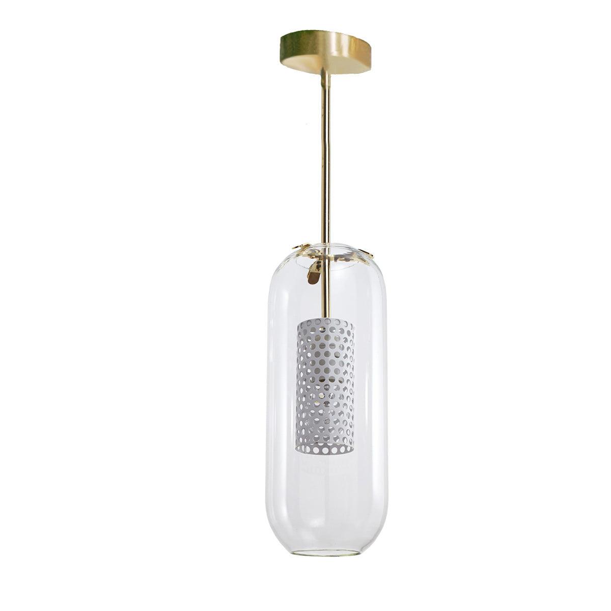 Sypharil Minimalist Glass Pendant Light-Neutral Decor