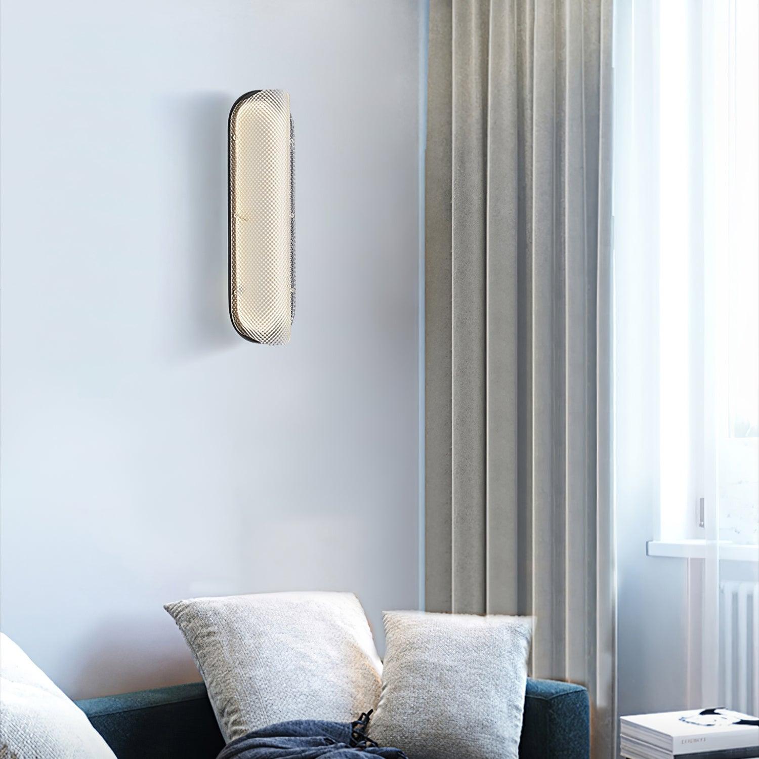 Virixy Glass Industrial Wall Lamp-Neutral Decor