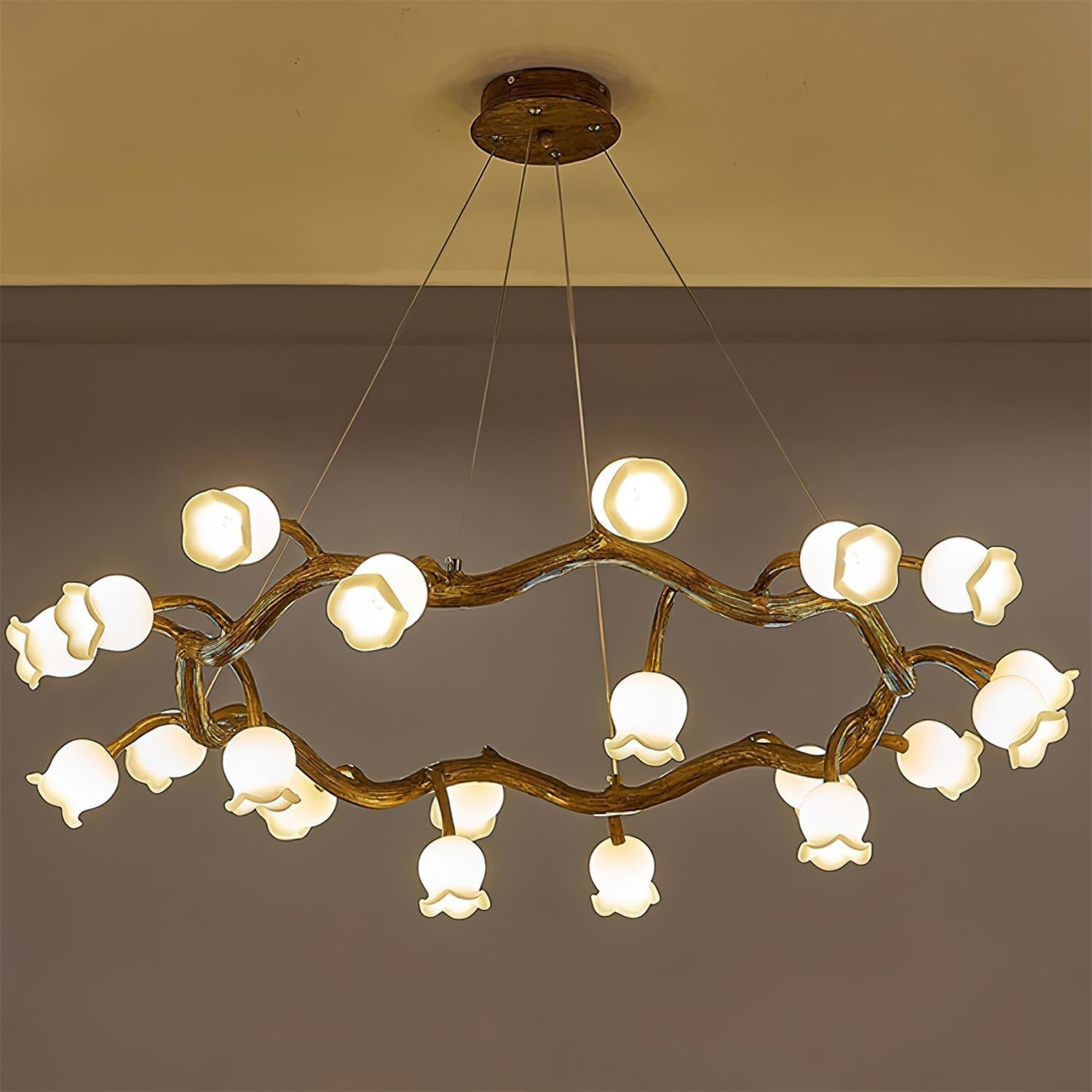 Alva Flowers Chandelier