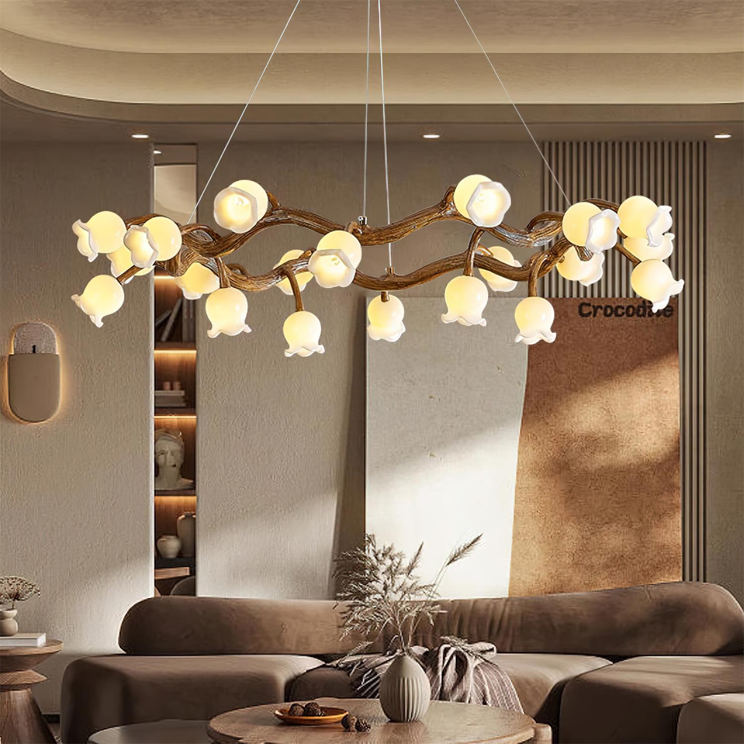 Alva Flowers Chandelier