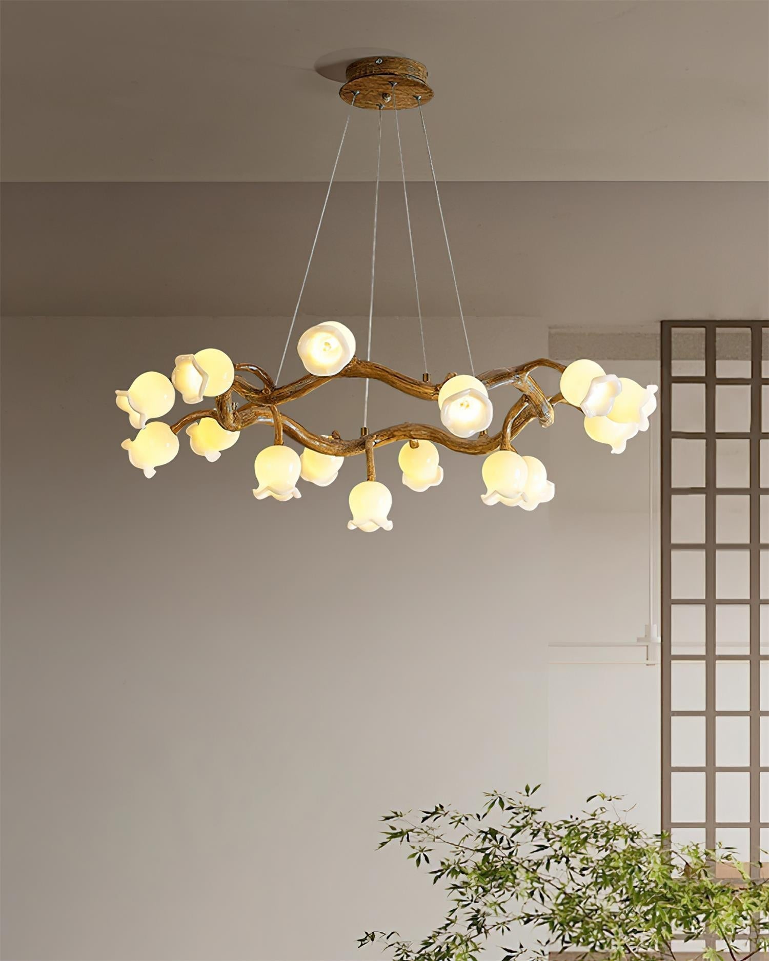 Alva Flowers Chandelier