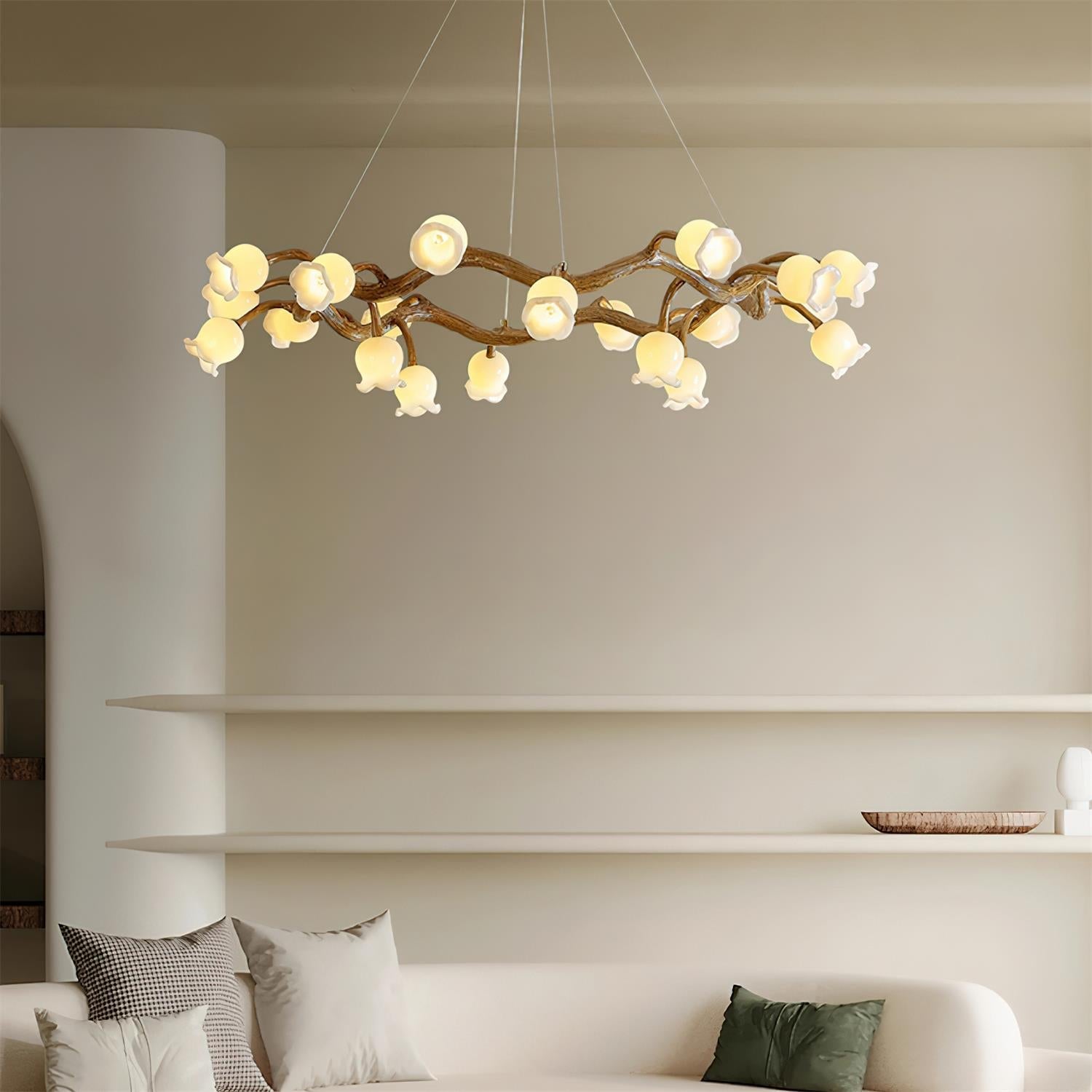 Alva Flowers Chandelier