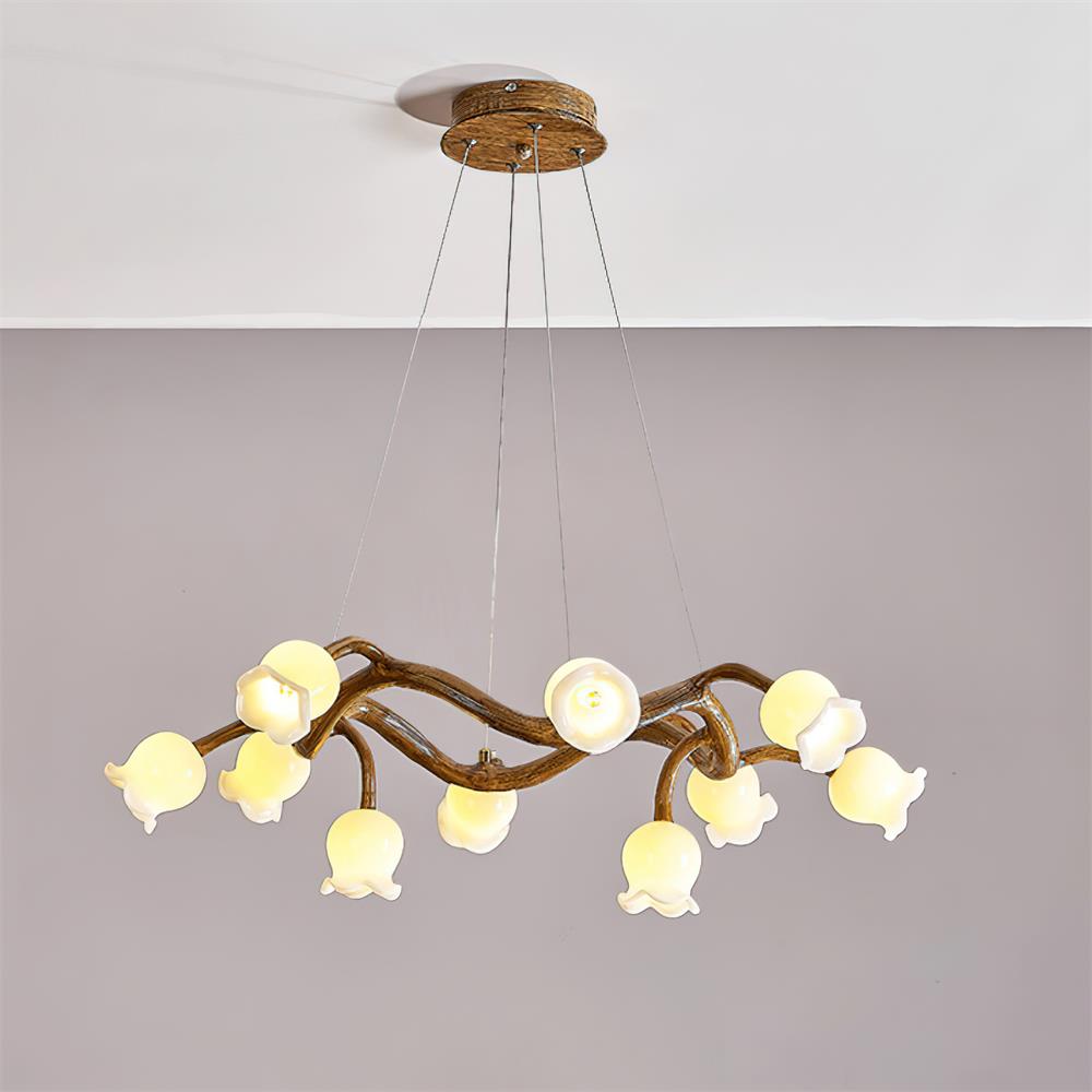 Alva Flowers Chandelier