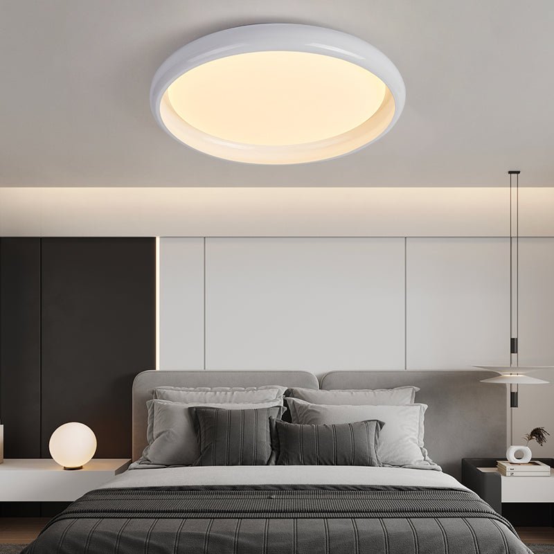 Zesolis Modern Minimalist Walnut Ceiling Light-Neutral Decor