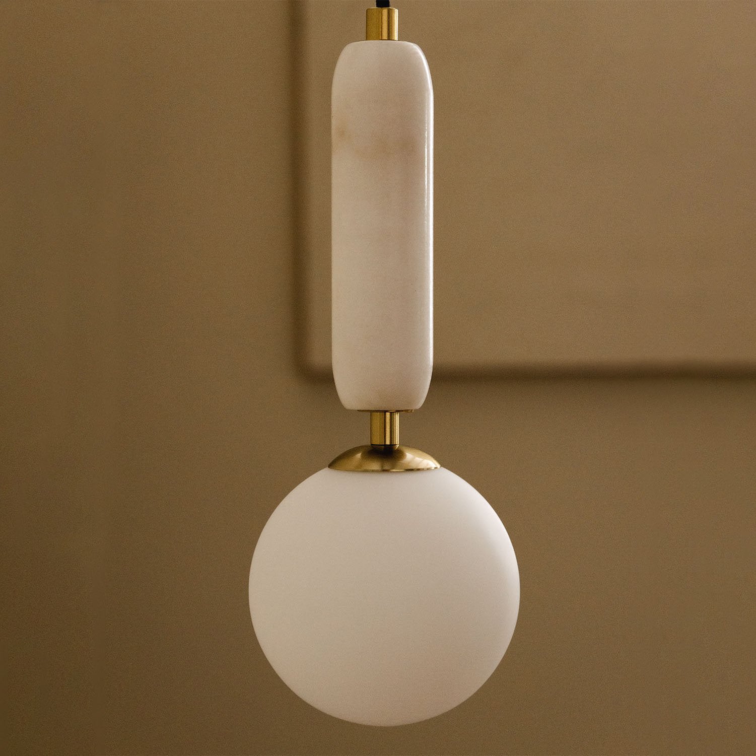 Valenes Wall Lamp shown in a green finish.